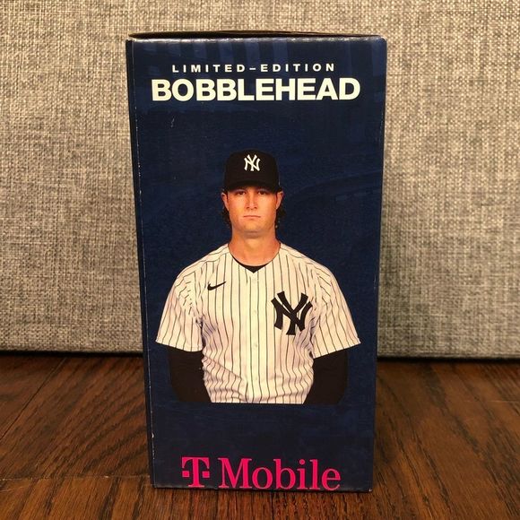 NEW YORK YANKEES Gerrit Cole Bobblehead New York Yankees SGA NIB 9/30/2022 - Picture 7 of 11
